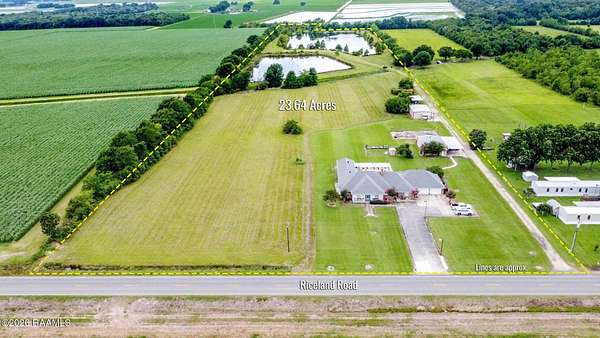 22 Acres of Recreational Land with Home for Sale in Rayne, Louisiana