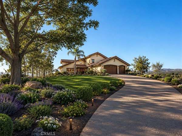 4.85 Acres of Land with Home for Sale in Lake Mathews, California