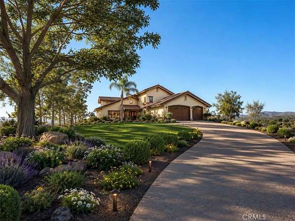 4.85 Acres of Land with Home for Sale in Lake Mathews, California