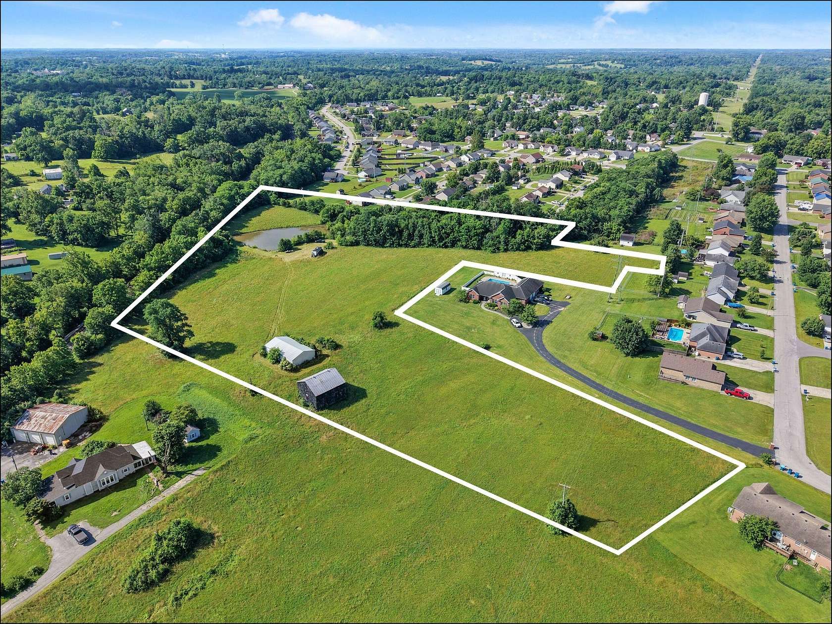 11.9 Acres of Recreational & Residential Land for Sale in Lawrenceburg, Kentucky
