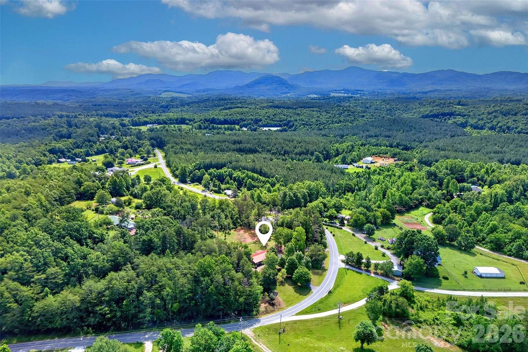 4.45 Acres of Land with Home for Sale in Nebo, North Carolina