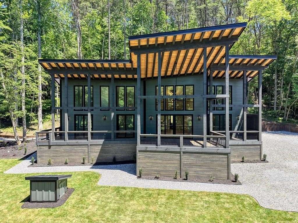 2.55 Acres of Land with Home for Sale in Mineral Bluff, Georgia