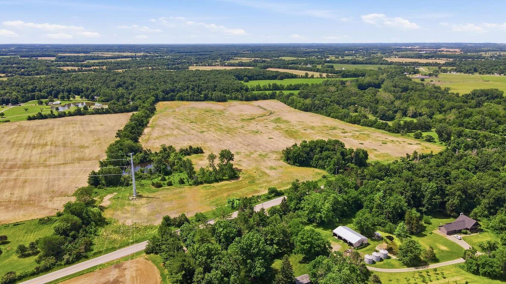 47.6 Acres of Land for Sale in Raymond, Ohio
