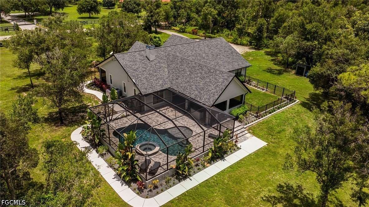 5.14 Acres of Land with Home for Sale in Fort Myers, Florida