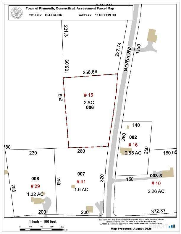 2 Acres of Residential Land for Sale in Plymouth, Connecticut