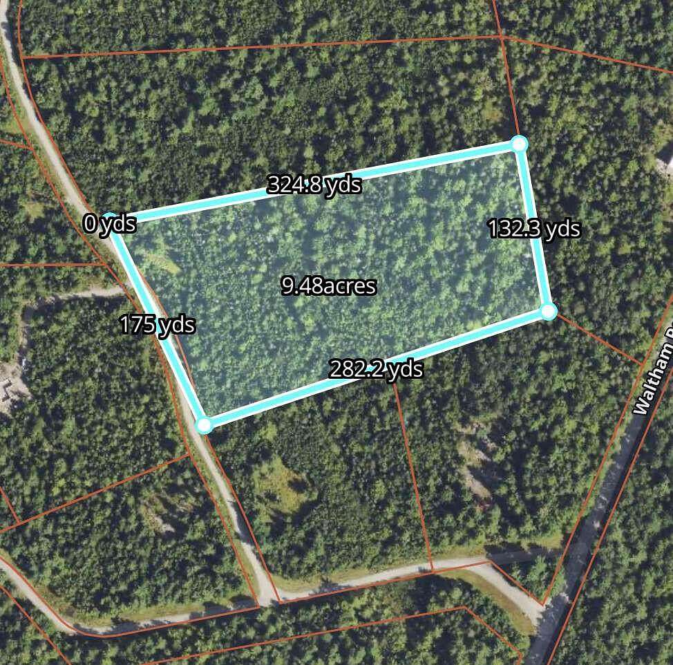 9.48 Acres of Residential Land for Sale in Waltham, Maine
