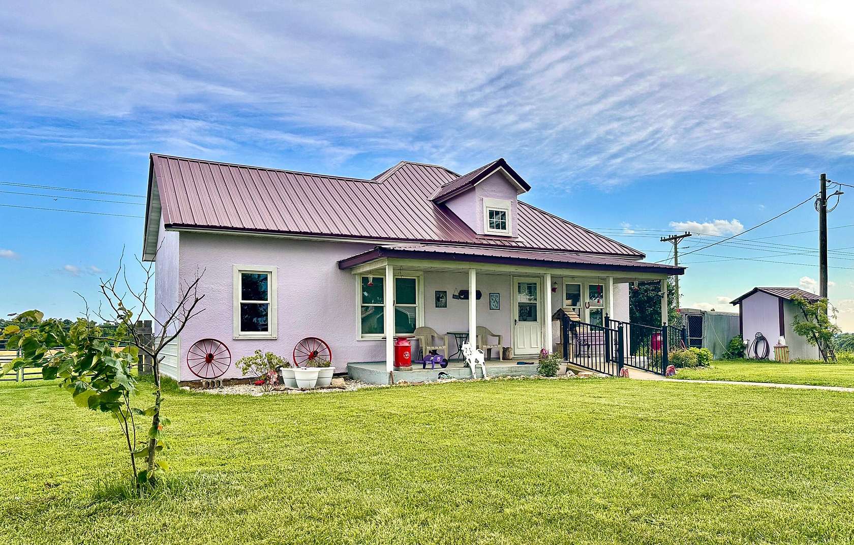 3.72 Acres of Land with Home for Sale in Hartville, Missouri