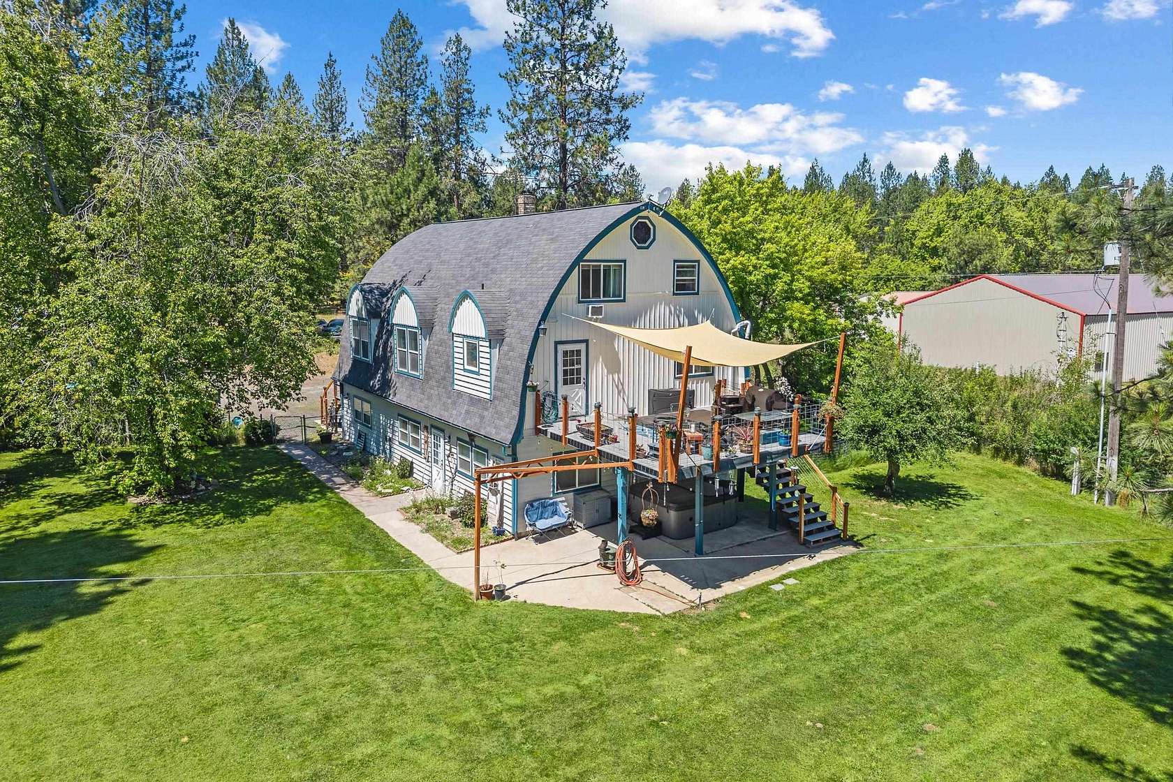 4.85 Acres of Land with Home for Sale in Deer Park, Washington