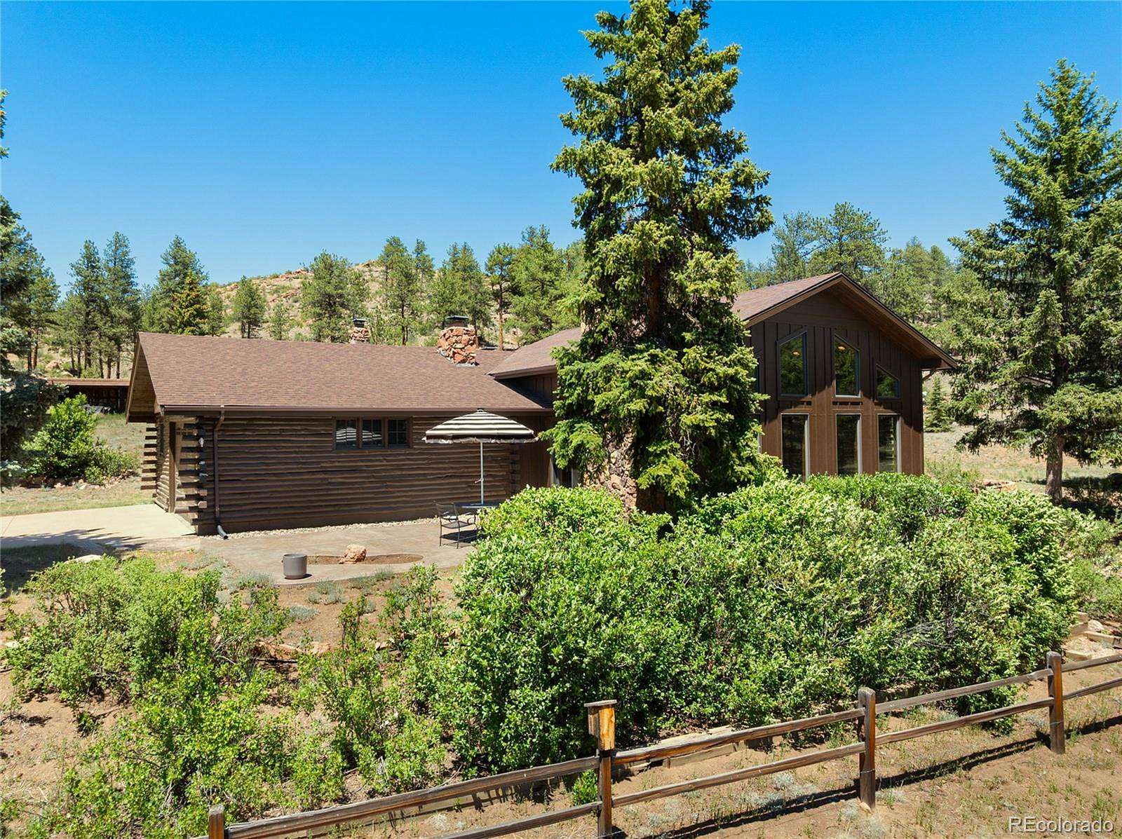 244 Acres of Land with Home for Sale in Lake George, Colorado