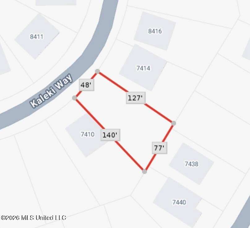 0.19 Acres of Residential Land for Sale in Diamondhead, Mississippi