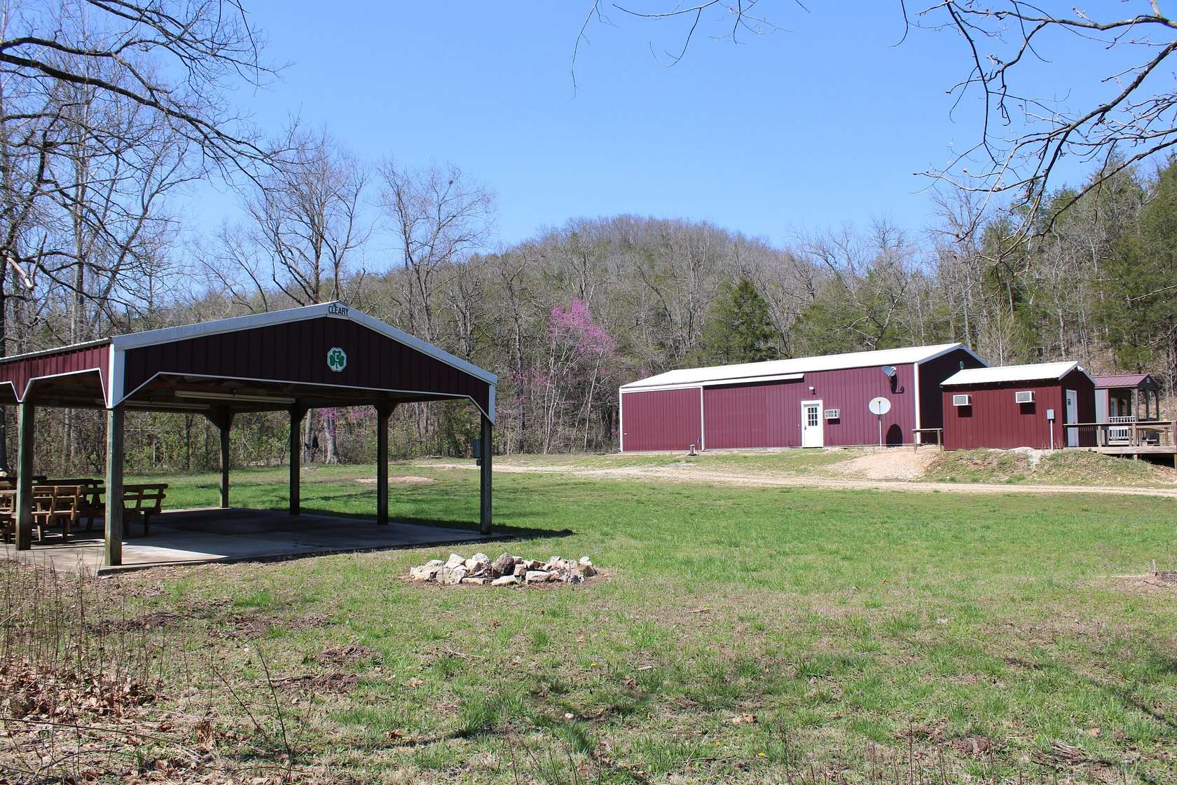 118 Acres of Recreational Land with Home for Sale in Reeds Spring, Missouri