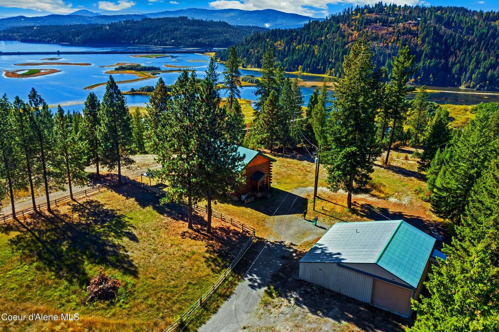 20.8 Acres of Recreational Land with Home for Sale in Sandpoint, Idaho