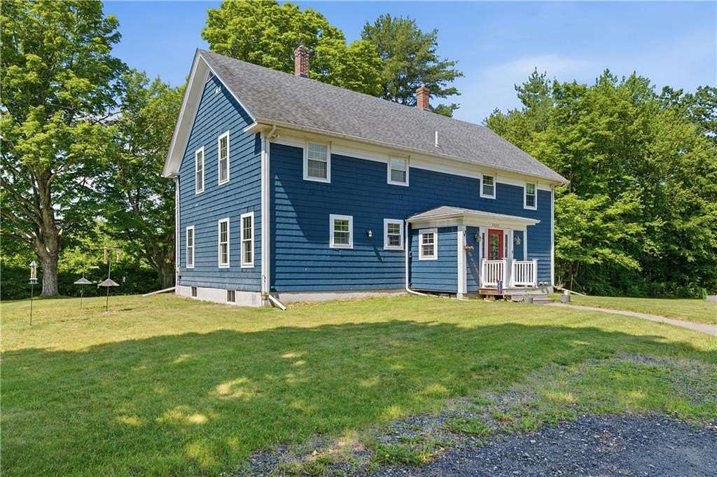 9.26 Acres of Land with Home for Sale in Burrillville Town, Rhode Island