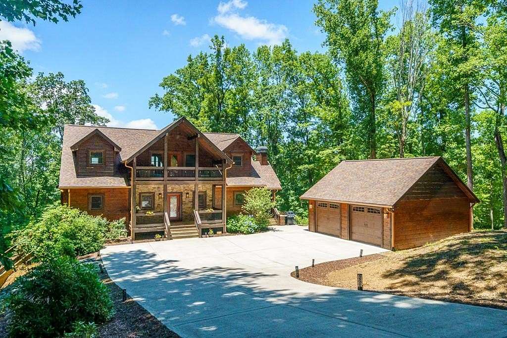 1.5 Acres of Land with Home for Sale in Ellijay, Georgia