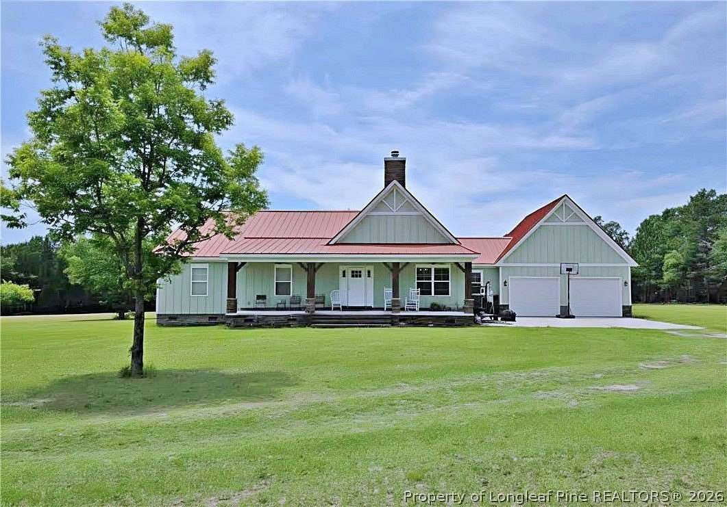 11 Acres of Land with Home for Sale in St. Pauls, North Carolina