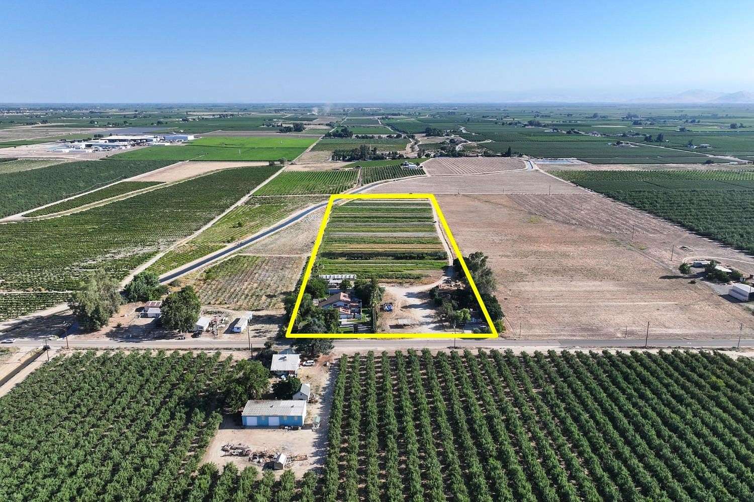 9.5 Acres of Land with Home for Sale in Kingsburg, California