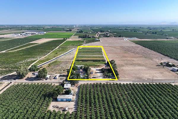 9.5 Acres of Land with Home for Sale in Kingsburg, California