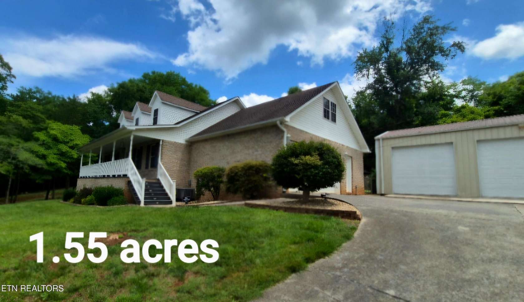 1.55 Acres of Land with Home for Sale in Lenoir City, Tennessee
