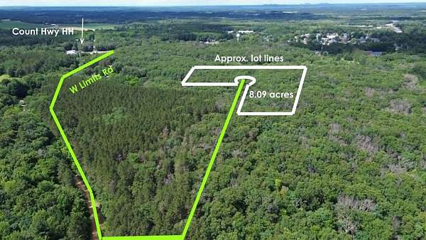 8 Acres of Residential Land for Sale in Lyndon Station, Wisconsin