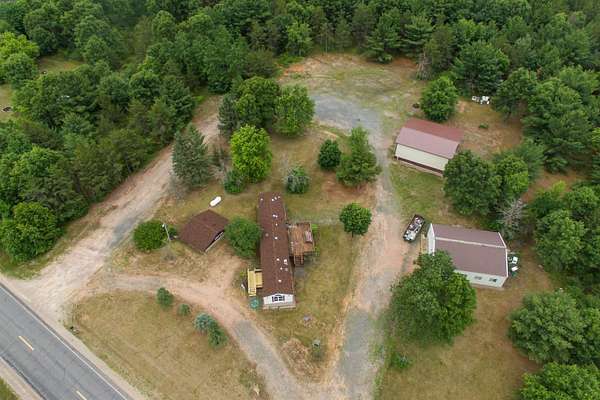 9.5 Acres of Land with Home for Sale in Arkdale, Wisconsin