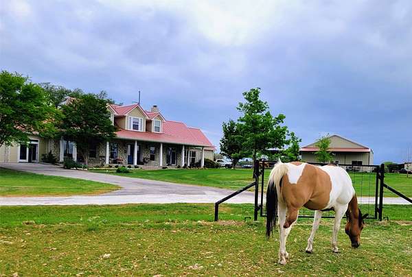 5.75 Acres of Land with Home for Sale in Granbury, Texas
