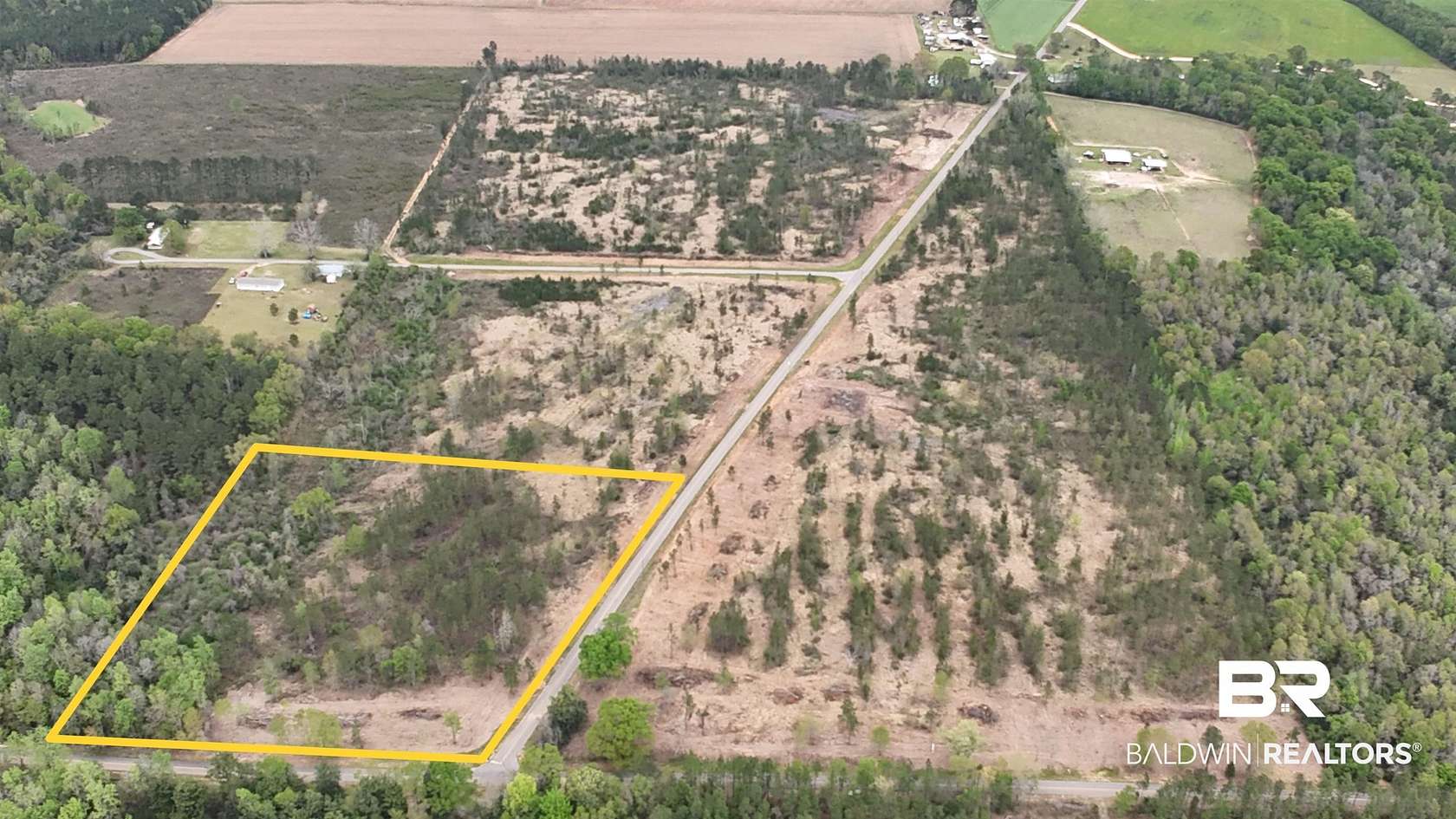 9.83 Acres of Land for Sale in Atmore, Alabama