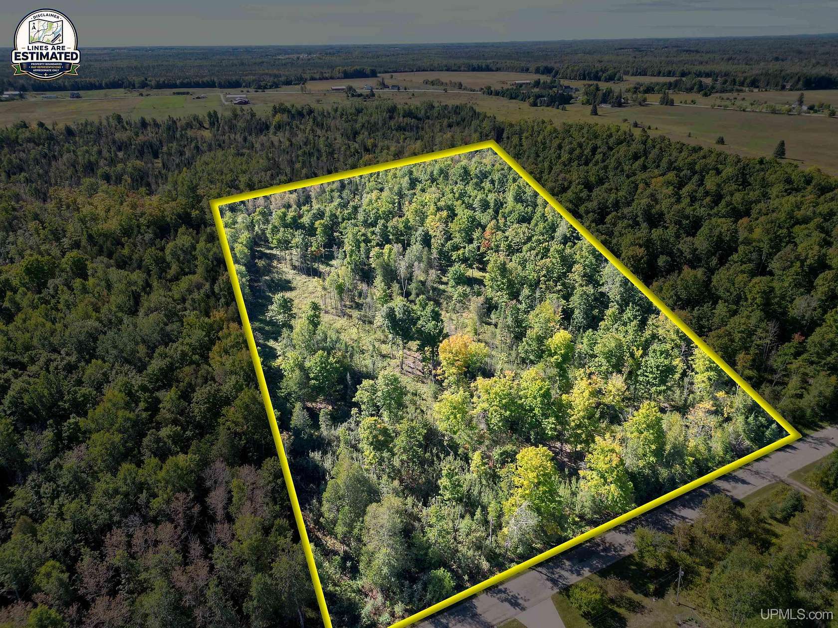 9.24 Acres of Residential Land for Sale in Cornell, Michigan