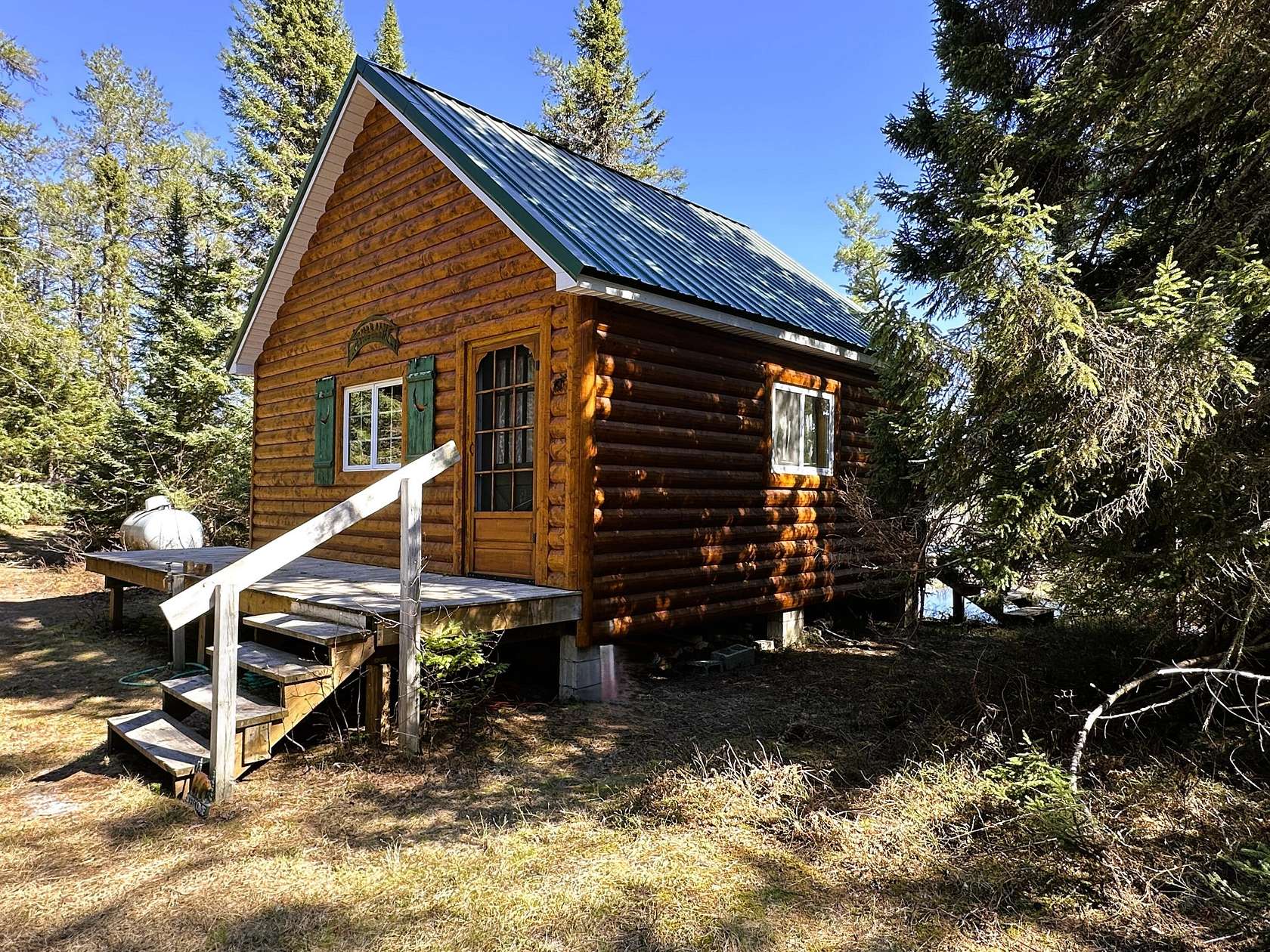 20 Acres of Recreational Land with Home for Sale in Paradise, Michigan