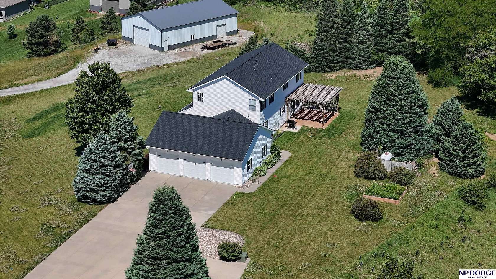 2.23 Acres of Land with Home for Sale in Blair, Nebraska