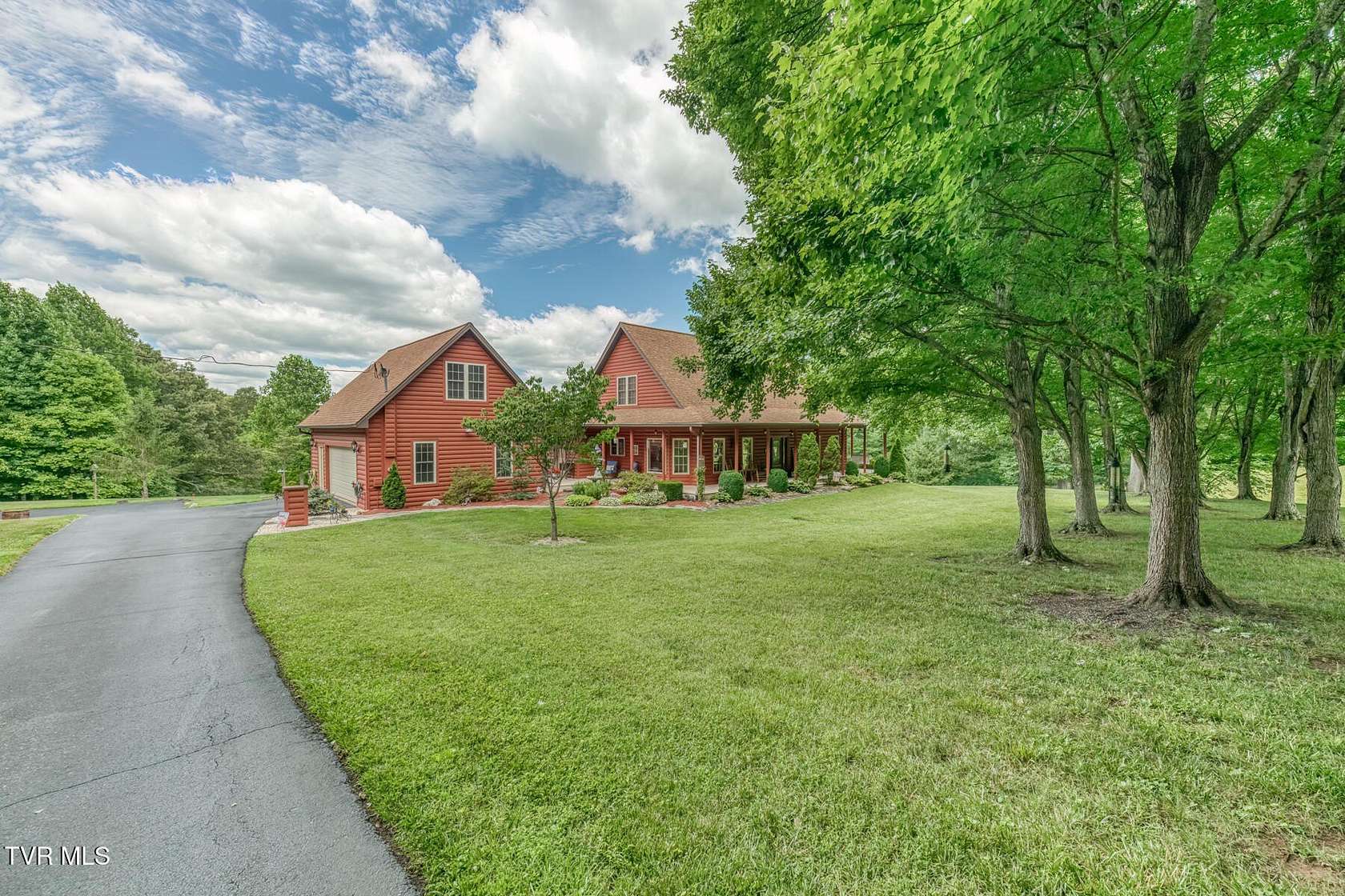 5.62 Acres of Land with Home for Sale in Elizabethton, Tennessee