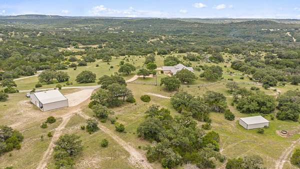 86 Acres of Land with Home for Sale in Marble Falls, Texas