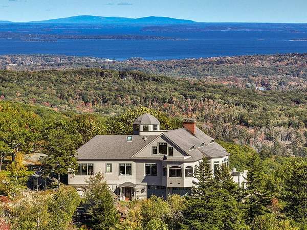 36 Acres of Recreational Land with Home for Sale in Rockport, Maine