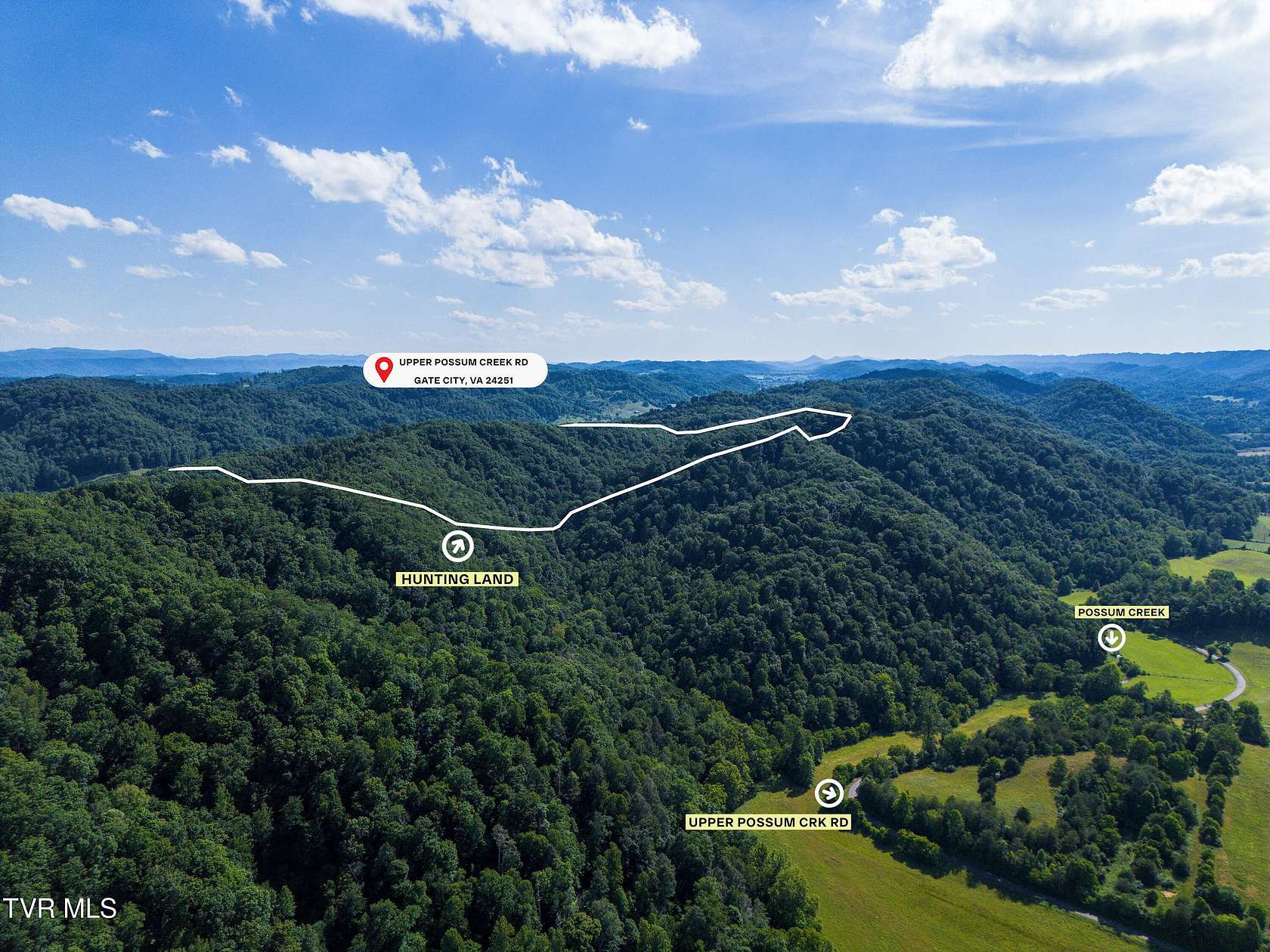 50 Acres of Recreational Land for Sale in Gate City, Virginia