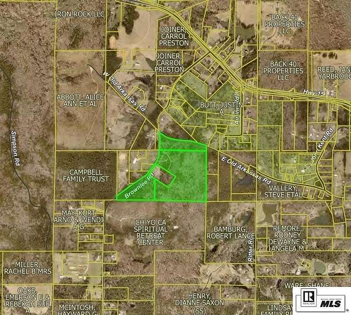 54.2 Acres of Land for Sale in Calhoun, Louisiana