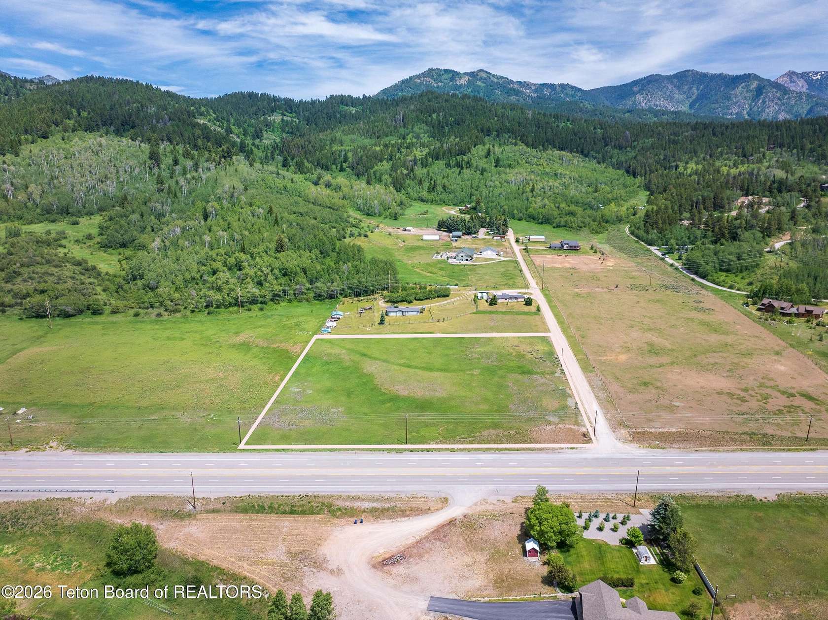 4.5 Acres of Mixed-Use Land for Sale in Alpine, Wyoming