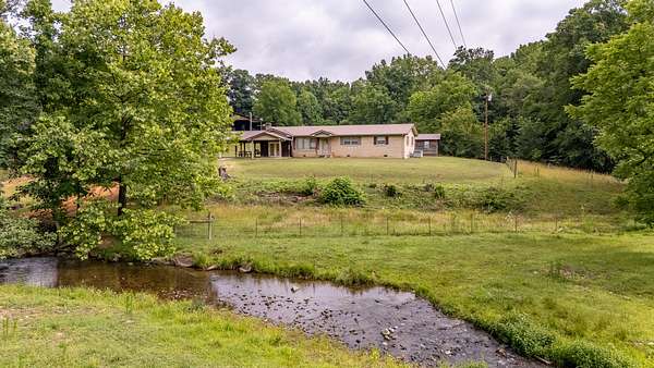 8.24 Acres of Land with Home for Sale in Lawrenceburg, Tennessee