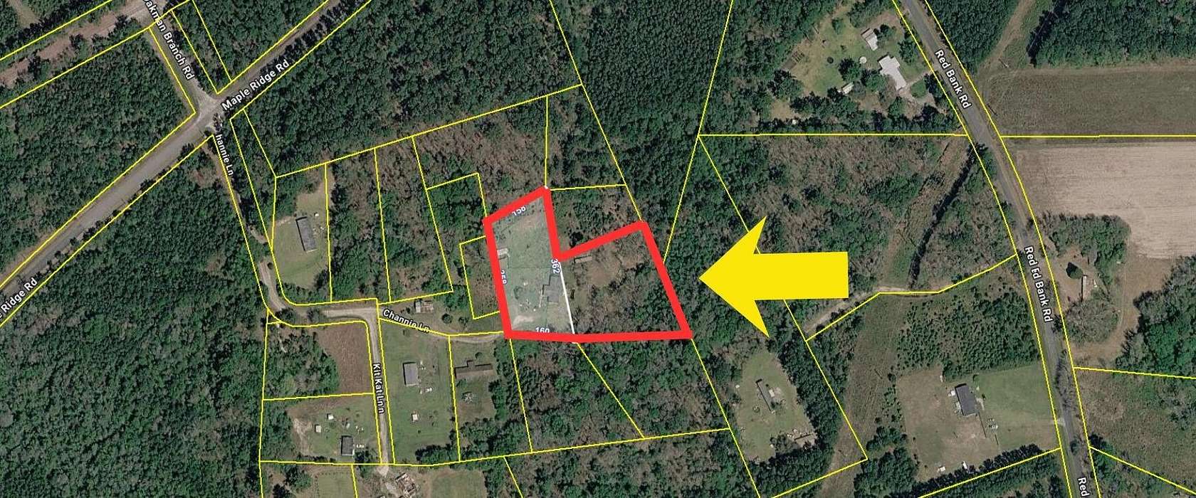 2.3 Acres of Residential Land for Sale in Walterboro, South Carolina