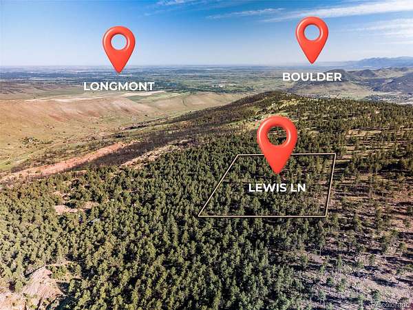10.1 Acres of Recreational Land for Sale in Lyons, Colorado