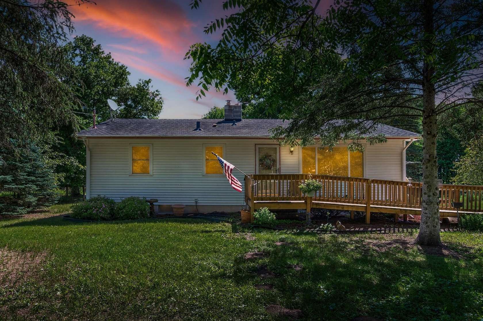 42 Acres of Agricultural Land with Home for Sale in Stacy, Minnesota