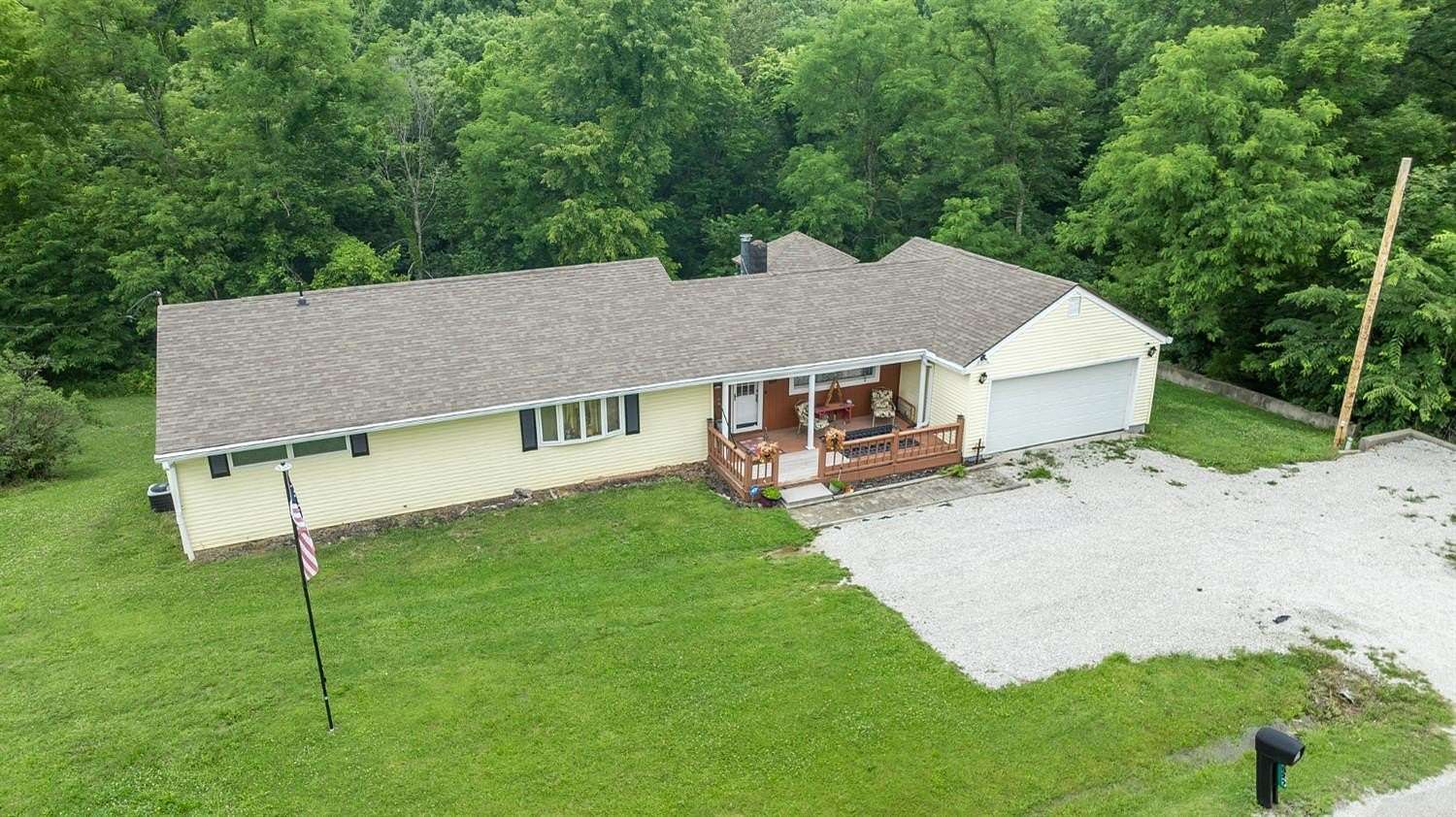 1.53 Acres of Land with Home for Sale in Milan, Indiana