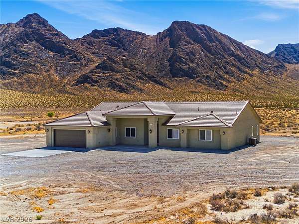 5 Acres of Land with Home for Sale in Pahrump, Nevada