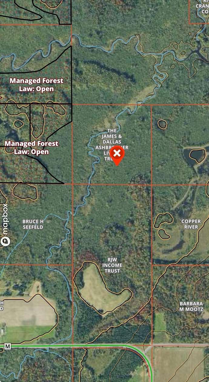 40 Acres of Recreational Land for Sale in Merrill, Wisconsin