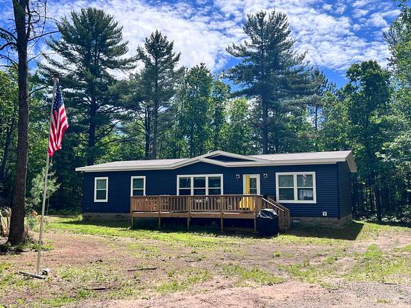 3.5 Acres of Land with Home for Sale in Eagle River, Wisconsin