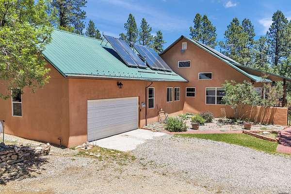 18.9 Acres of Land with Home for Sale in Black Lake, New Mexico