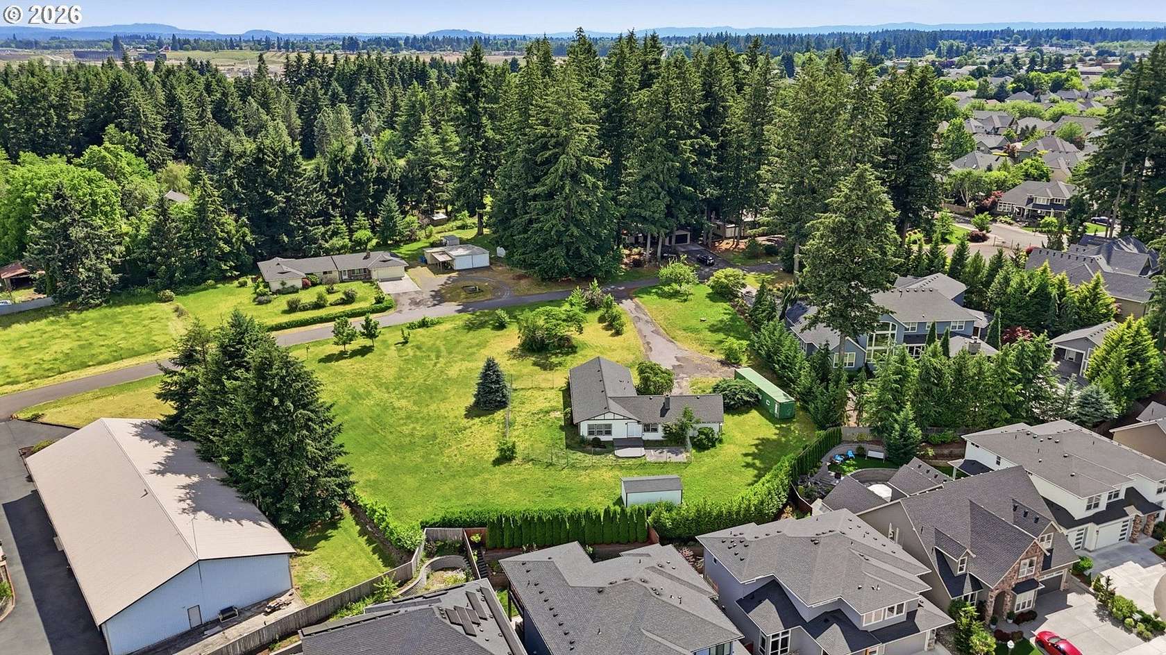 1.53 Acres of Land with Home for Sale in Vancouver, Washington