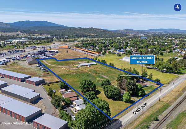 7 Acres of Improved Land for Sale in Post Falls, Idaho