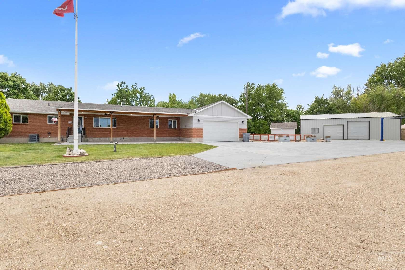 3.19 Acres of Land with Home for Sale in Nampa, Idaho