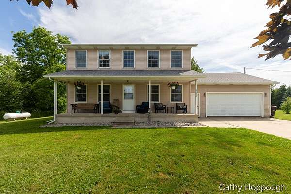 2.28 Acres of Land with Home for Sale in Lyons, Michigan