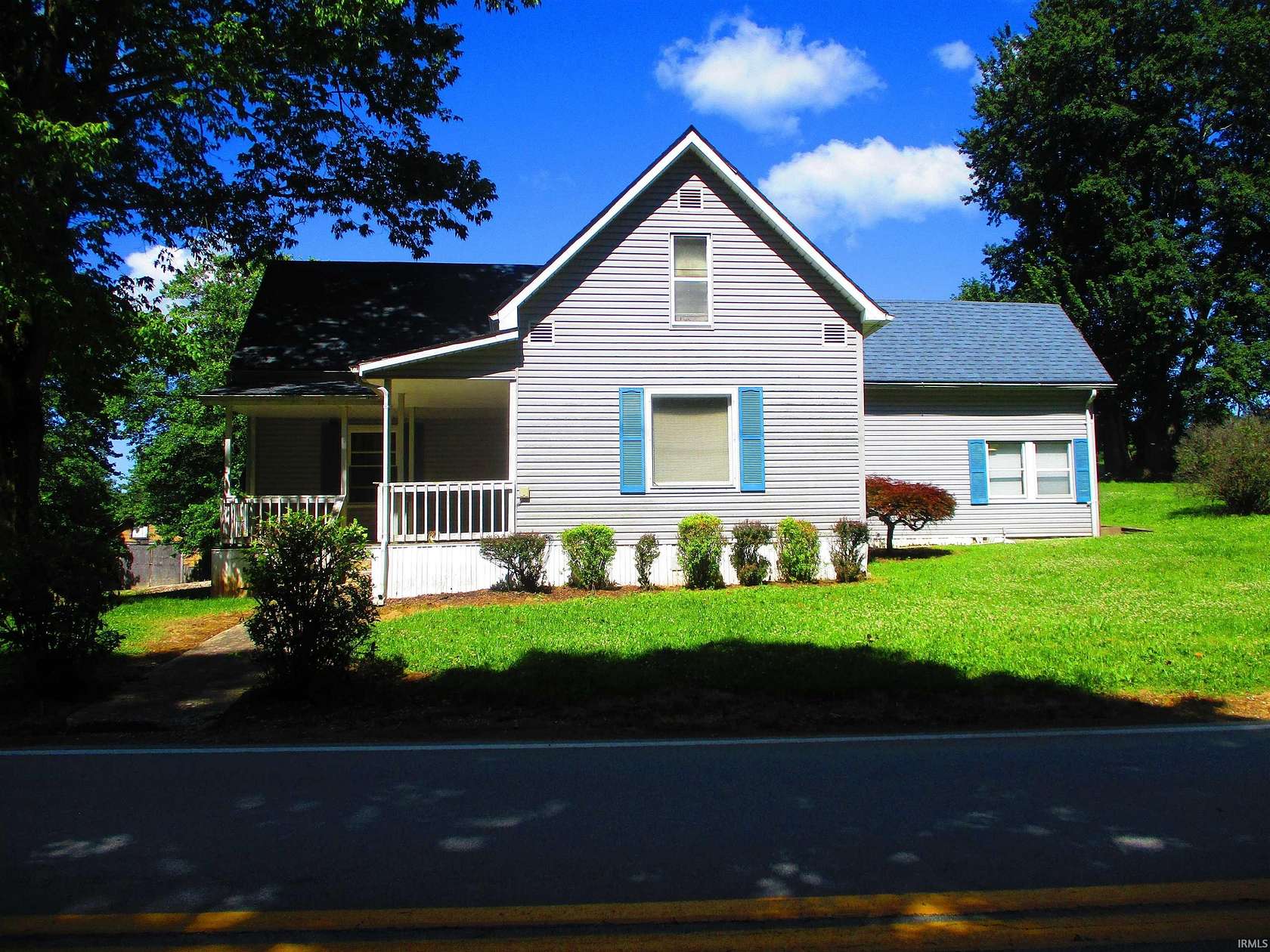 7.47 Acres of Land with Home for Sale in Shoals, Indiana