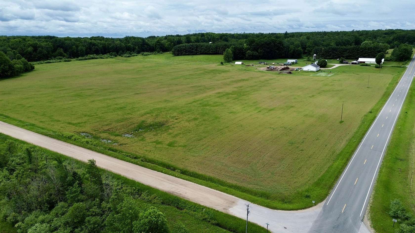 40 Acres of Land with Home for Sale in Brethren, Michigan